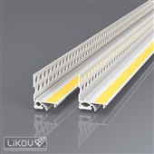 LIKOV Okenní lišta začišťovací 2D PS2-FLEX omítka 9mm, délka 2,6m LIKOV Okenní lišta začišťovací 2D PS2-FLEX omítka 9mm, délka 2,6m